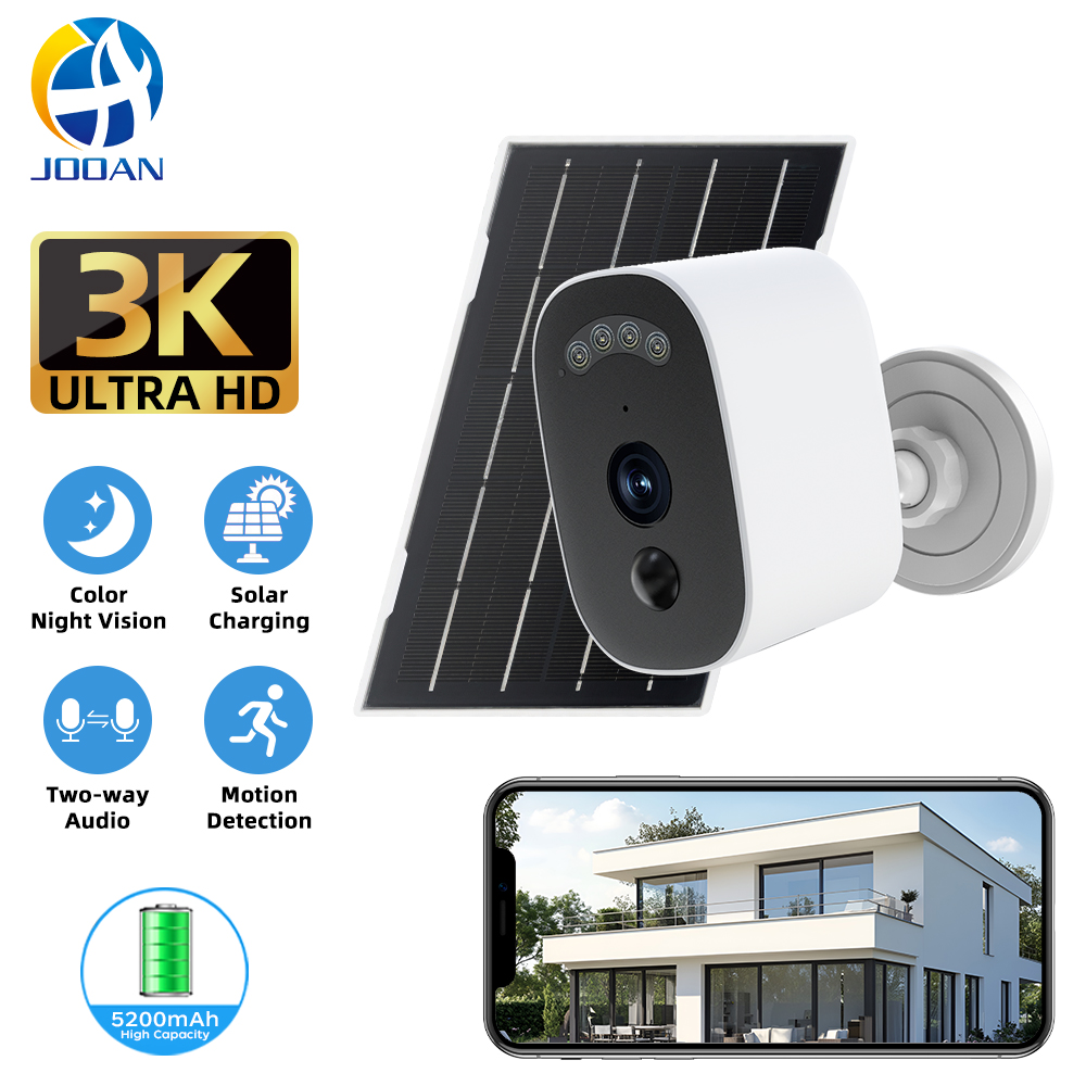 Photography Zooming - Jooan 3K HD Solar Security Camera