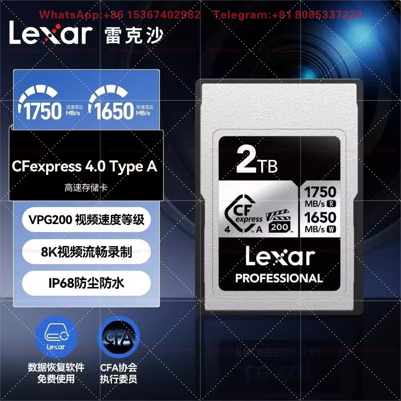 Photography And Videography - CFexpress 4.0 Type A High Speed