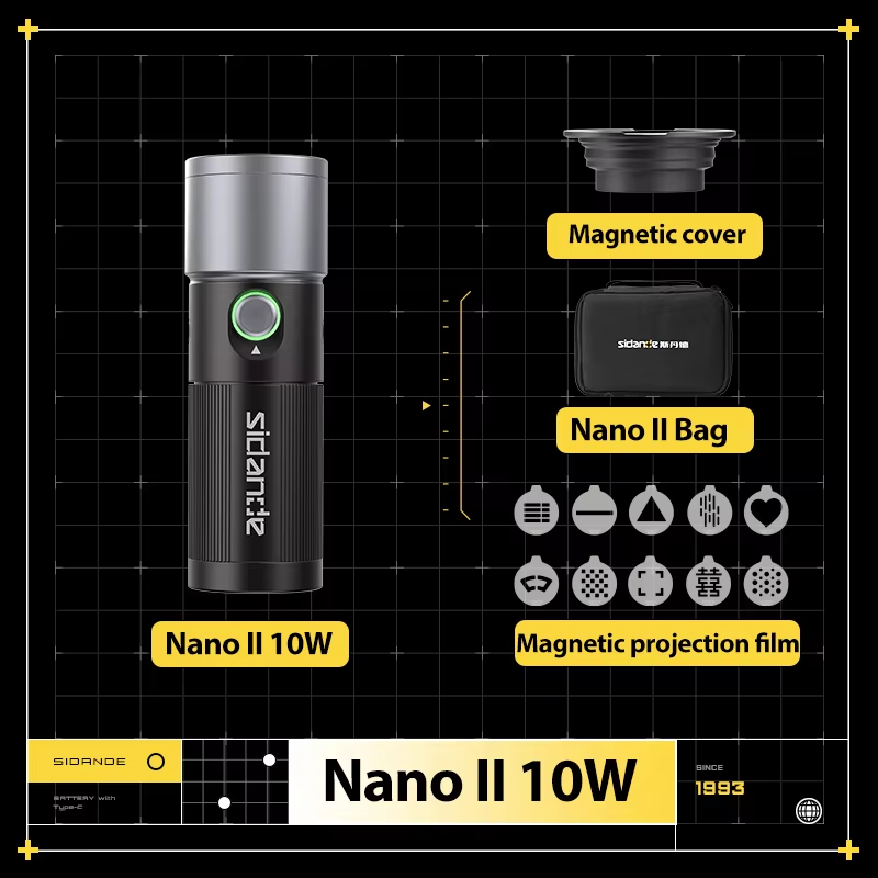 Photography And Videography - SIDANDE Videography Flashlight Zoomable Photography Fill