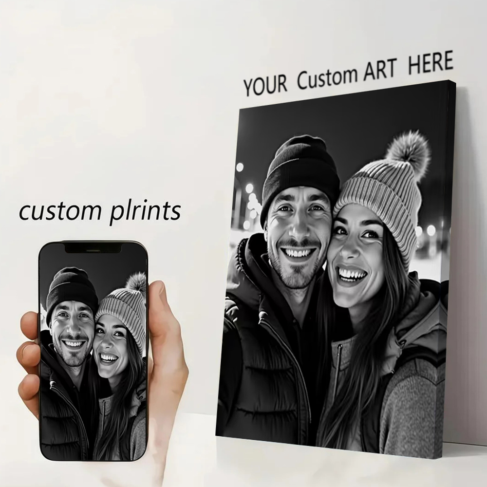 Photograph Lyrics - Custom Print Canvas Painting From Your