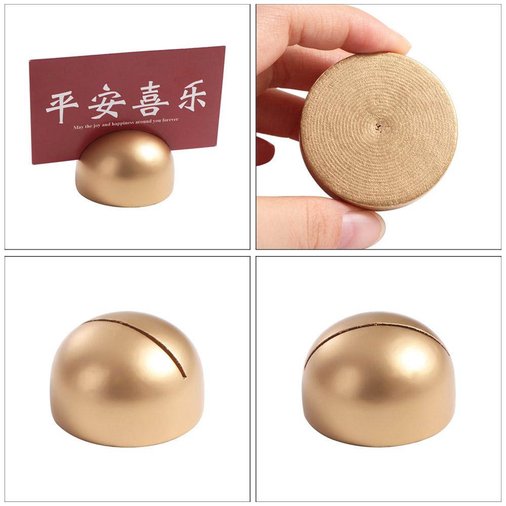 Gold Table Number Stand Wooden - Photography Names recension och pris