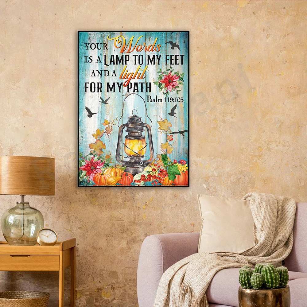 Your word is a lamp to my feet - Photography Word recension och pris