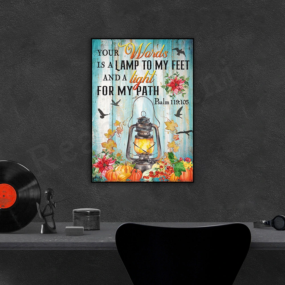 Your word is a lamp to my feet - Photography Word recension och pris