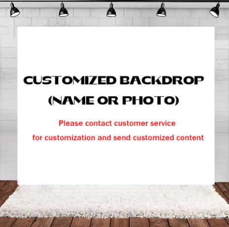 Custom Name Age Birthday party - Photography Names recension och pris