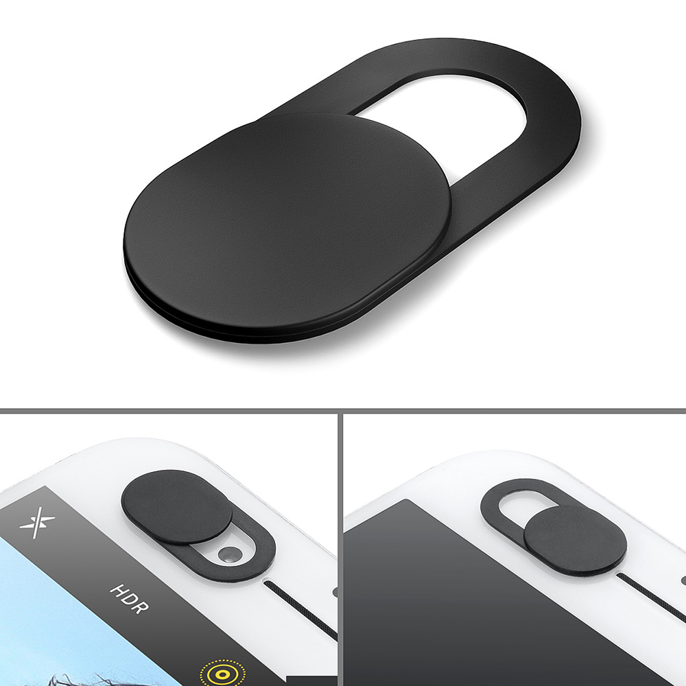 3pcs Black Plastic Webcam Cove - Photography Zooming recension och pris
