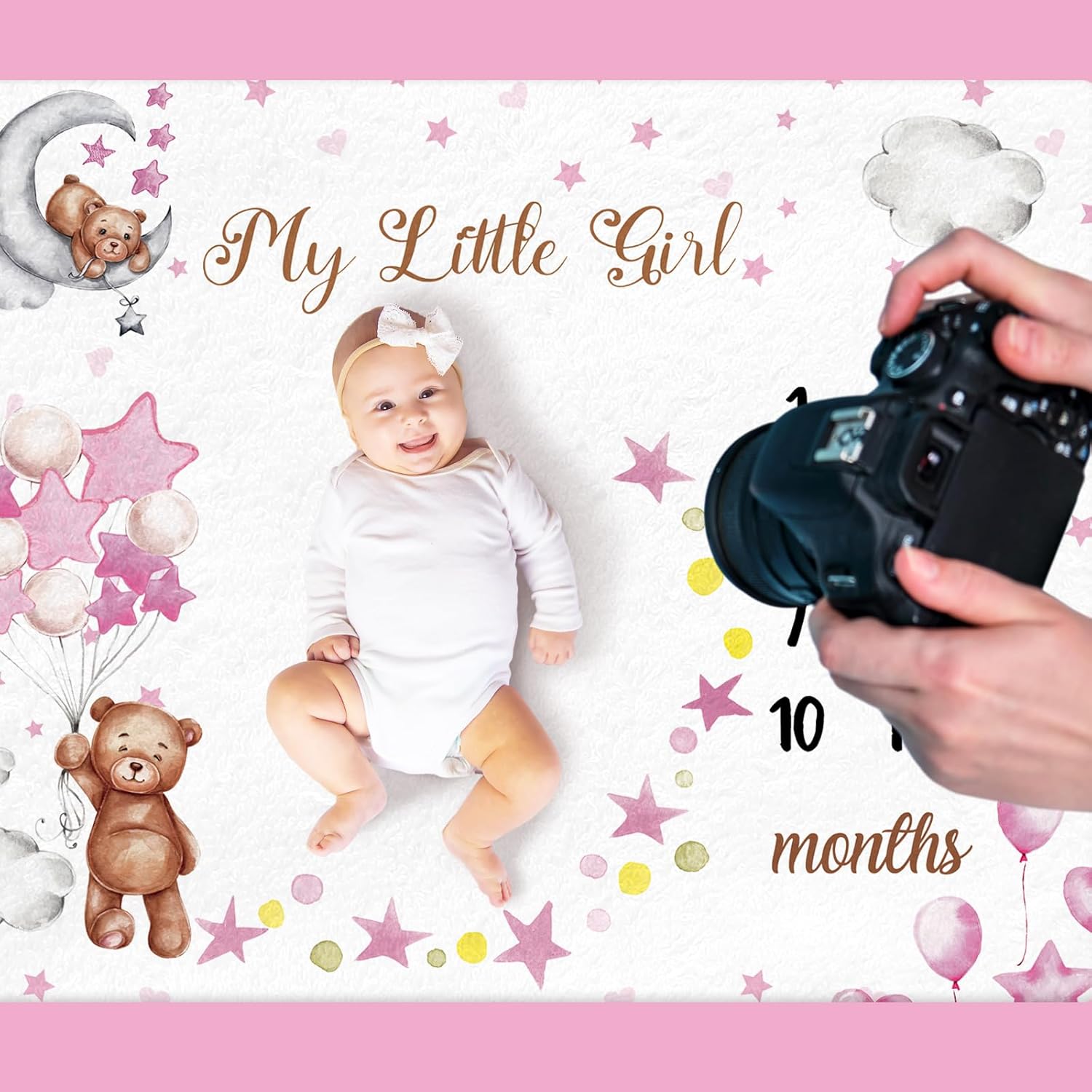 VIKAMA Monthly Baby Growth Mil - Photography Newborn recension och pris