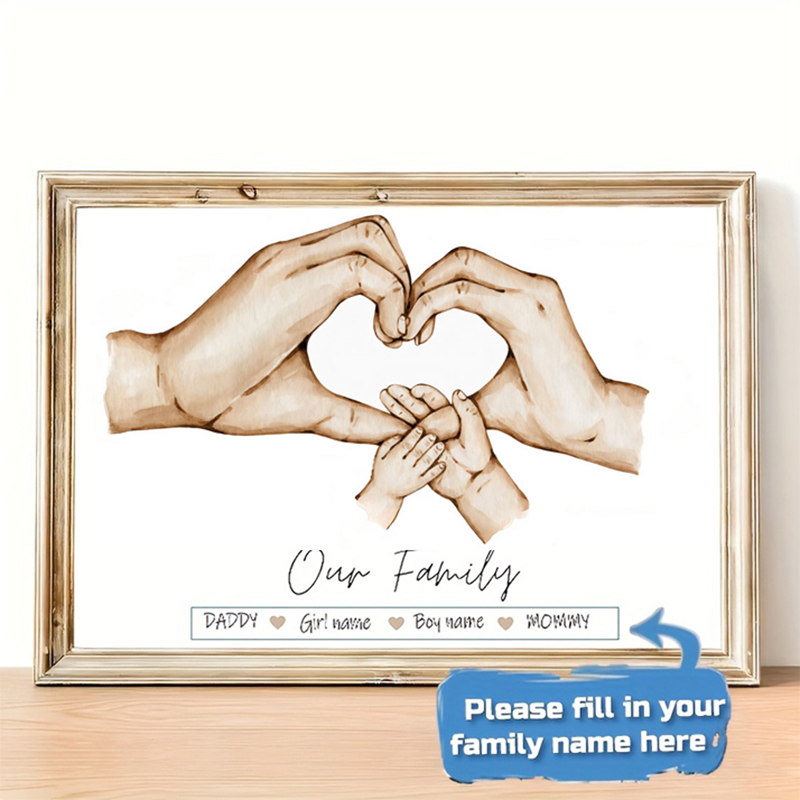 Personalized Custom Family Han - Photograph Lyrics recension och pris