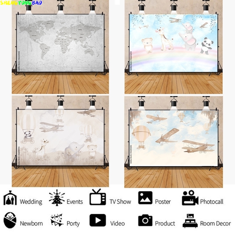 African Wildlife Jungle Map Fo - Photography Mapped recension och pris