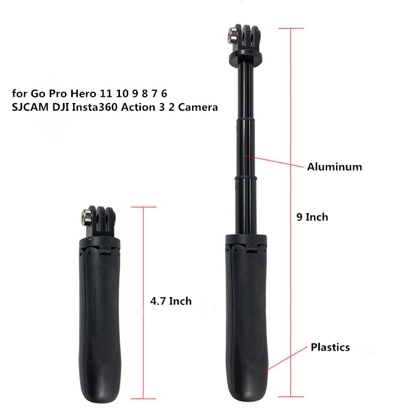 Mini Selfie Stick Shorty Tripo - Photography Grip Insta360 X5 recension och pris