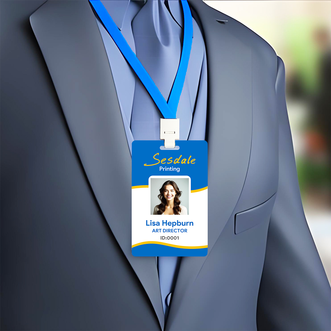 Custom Employee ID Badge, Doub - Photography Names recension och pris