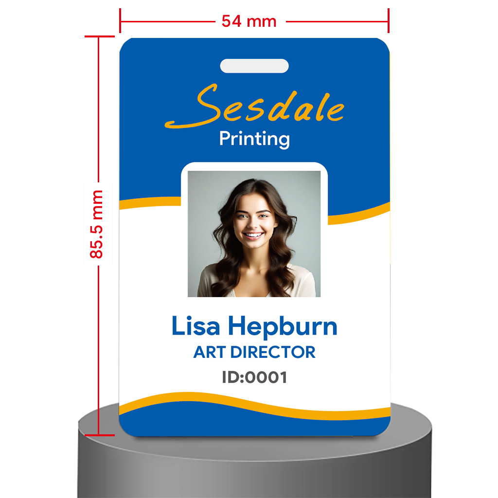 Custom Employee ID Badge, Doub - Photography Names recension och pris