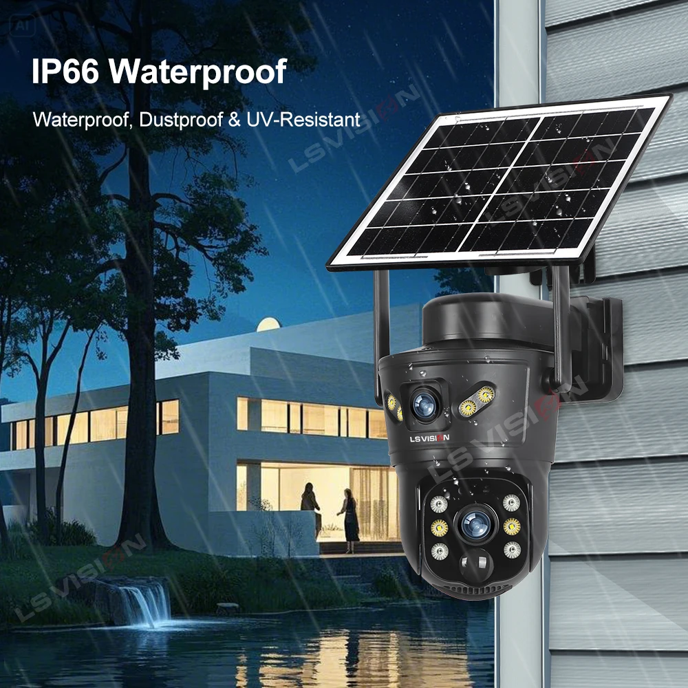 LS VISION 8MP 4G Solar Camera  - Photography Zooming recension och pris