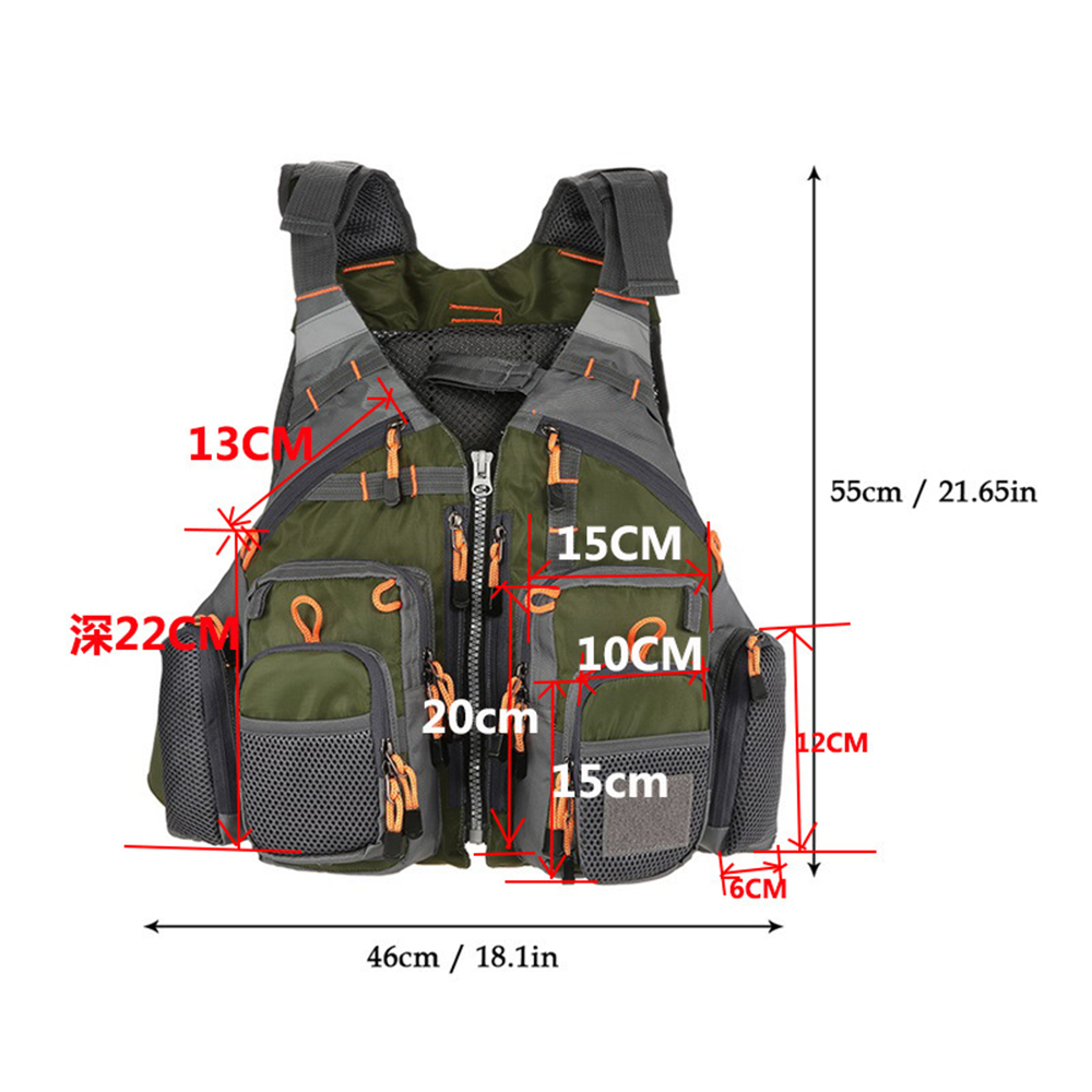 SWROW Fishing Vest Outdoor Spo - Photography Jacket recension och pris