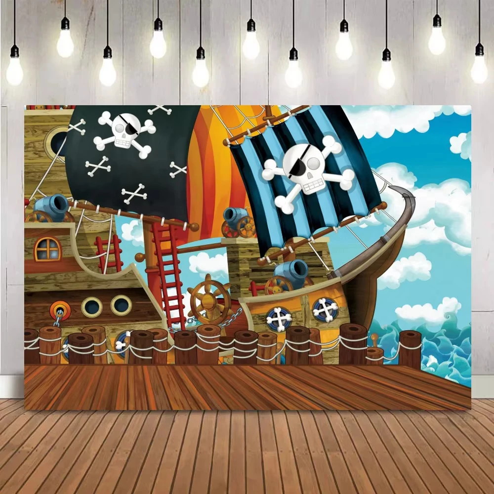 Pirate background Banner Photo - Photography Mapped recension och pris