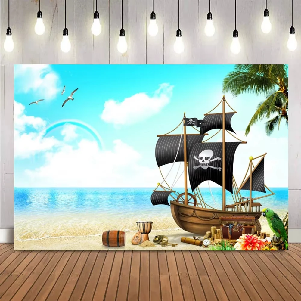Pirate background Banner Photo - Photography Mapped recension och pris
