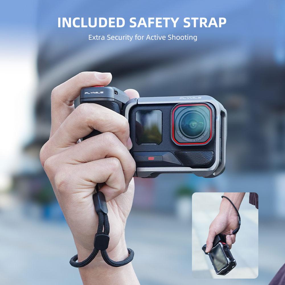 Metal Quick-Release Street Pho - Photography Grip Insta360 X5 recension och pris