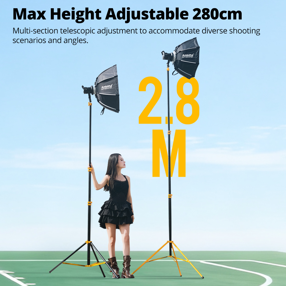 AMBITFUL GM280Y 280cm Professi - Photography Kit Pro recension och pris