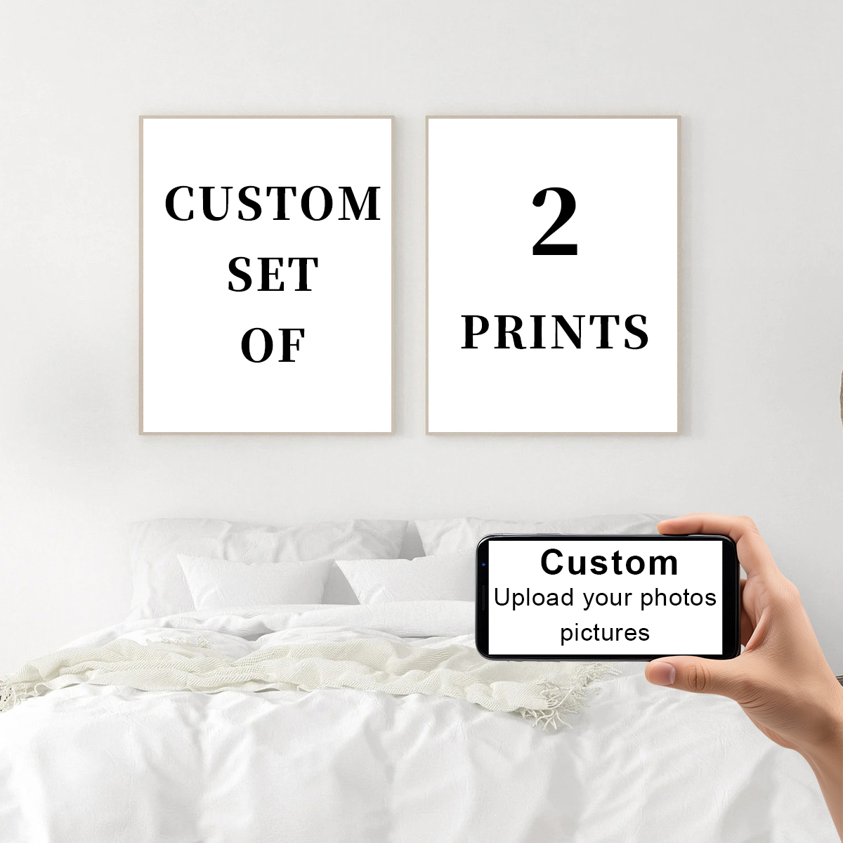2pcs/set Custom Canvas Prints  - Photography Kit recension och pris