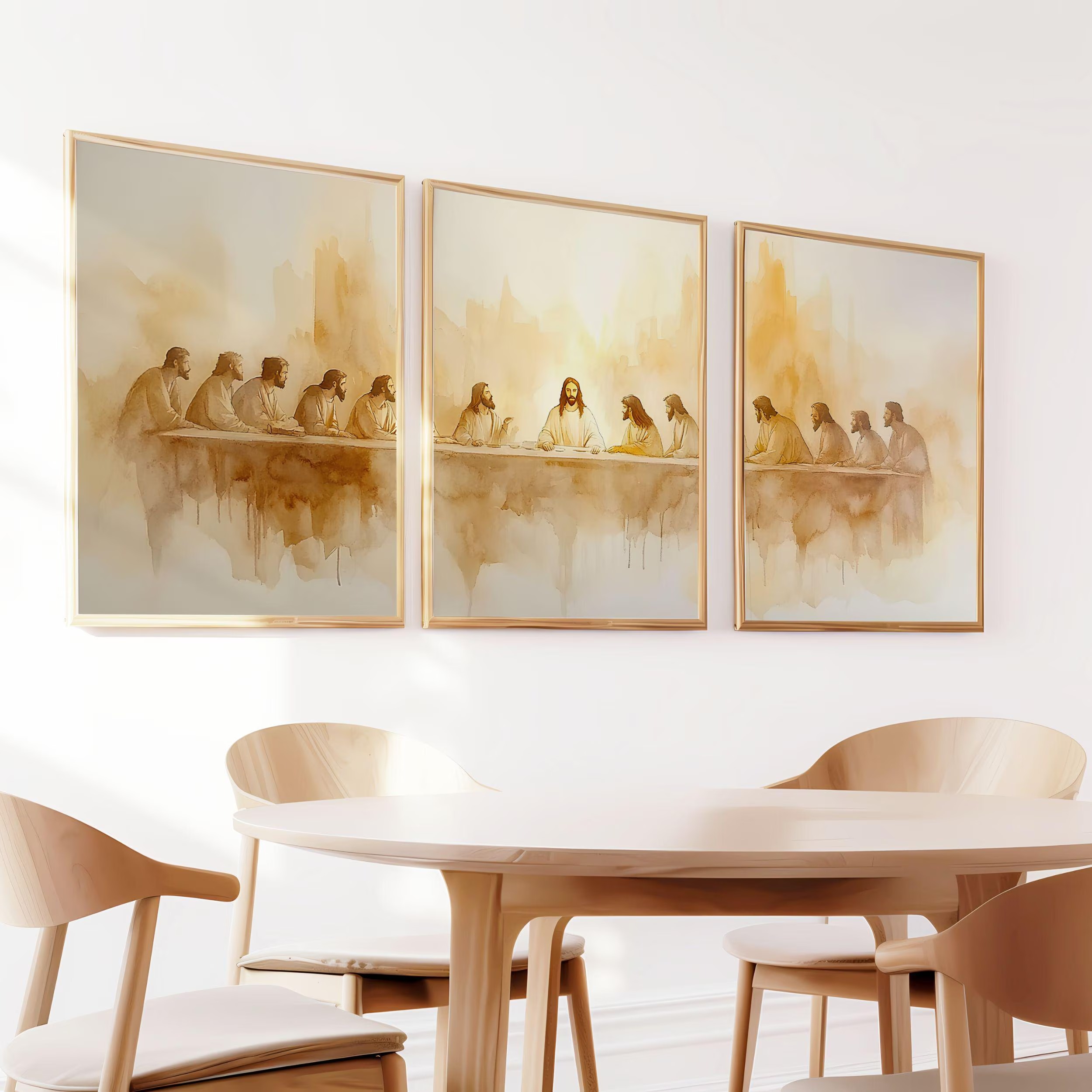 3pcs/set The Last Supper Wall  - Photography Kit recension och pris