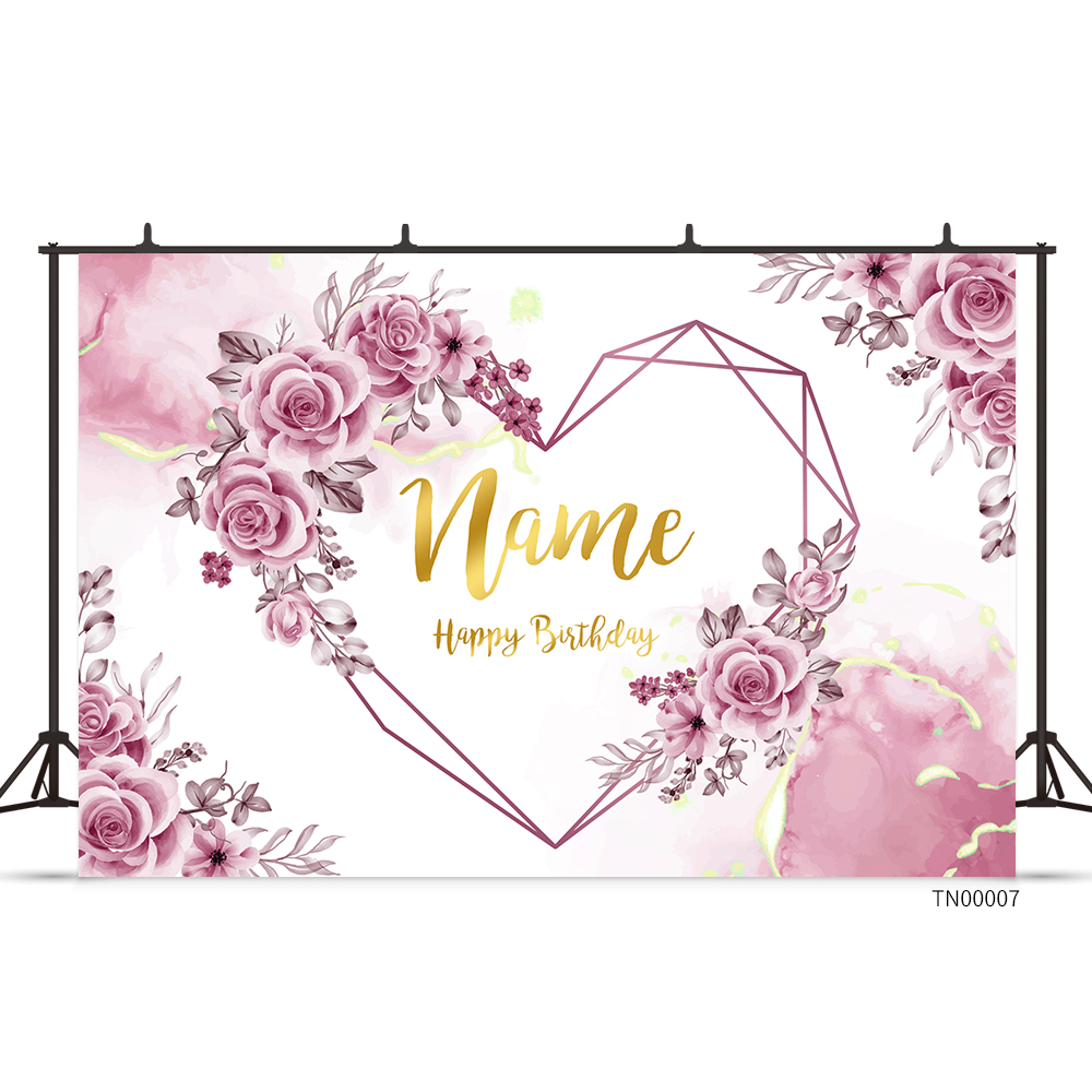Custom Name Photo Heart Flower - Photography Names recension och pris