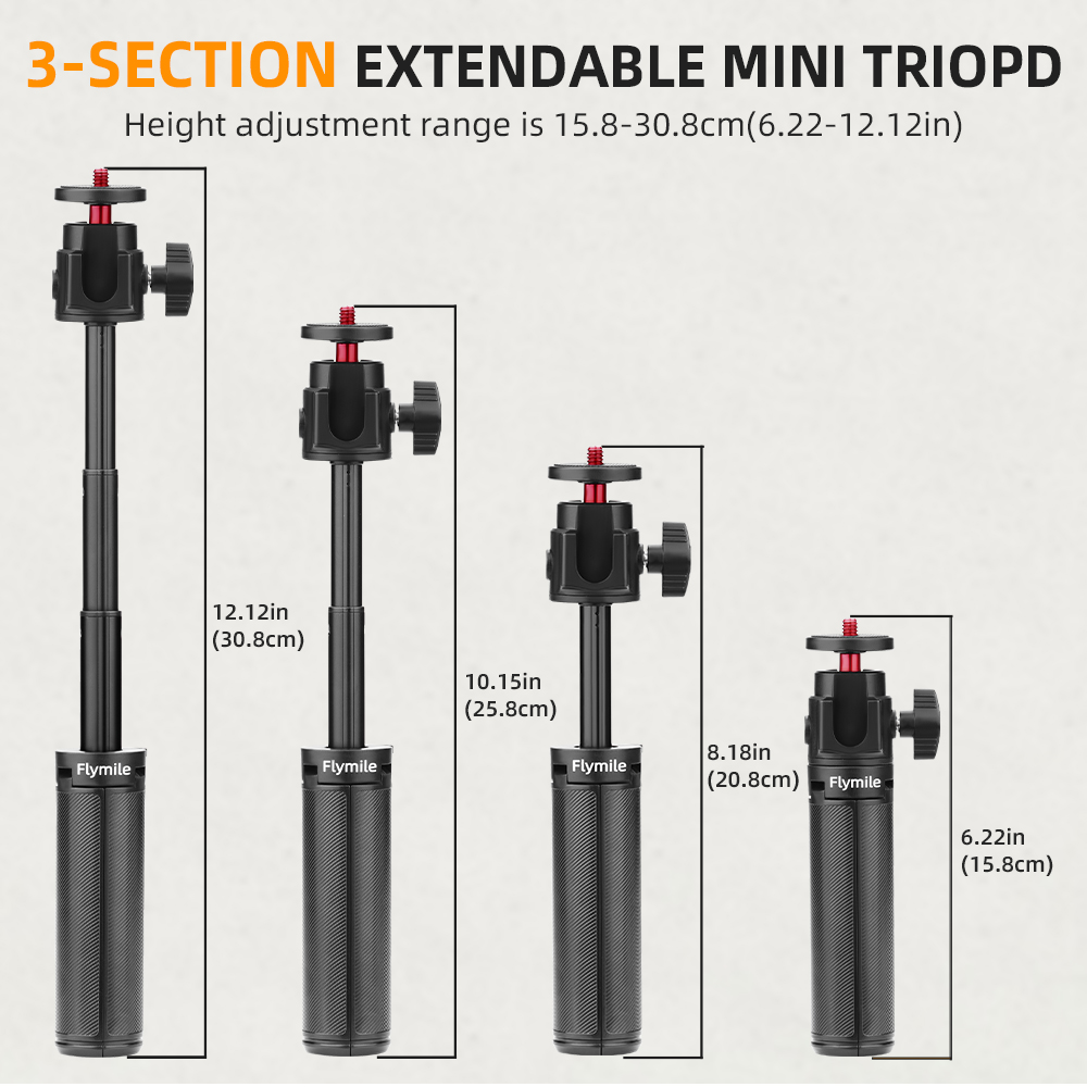 Flymile Extension Pole Tripod  - Photography Grip Insta360 X5 recension och pris