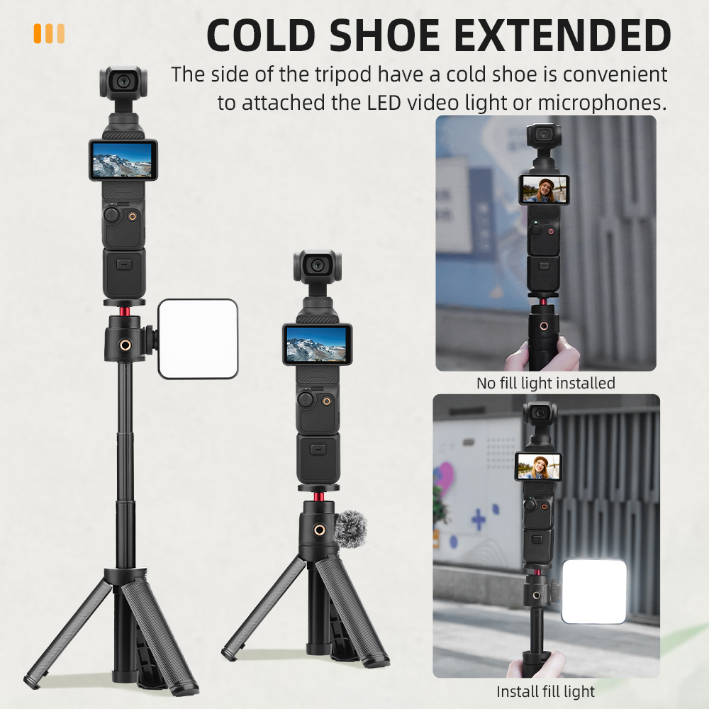 Flymile Extension Pole Tripod  - Photography Grip Insta360 X5 recension och pris