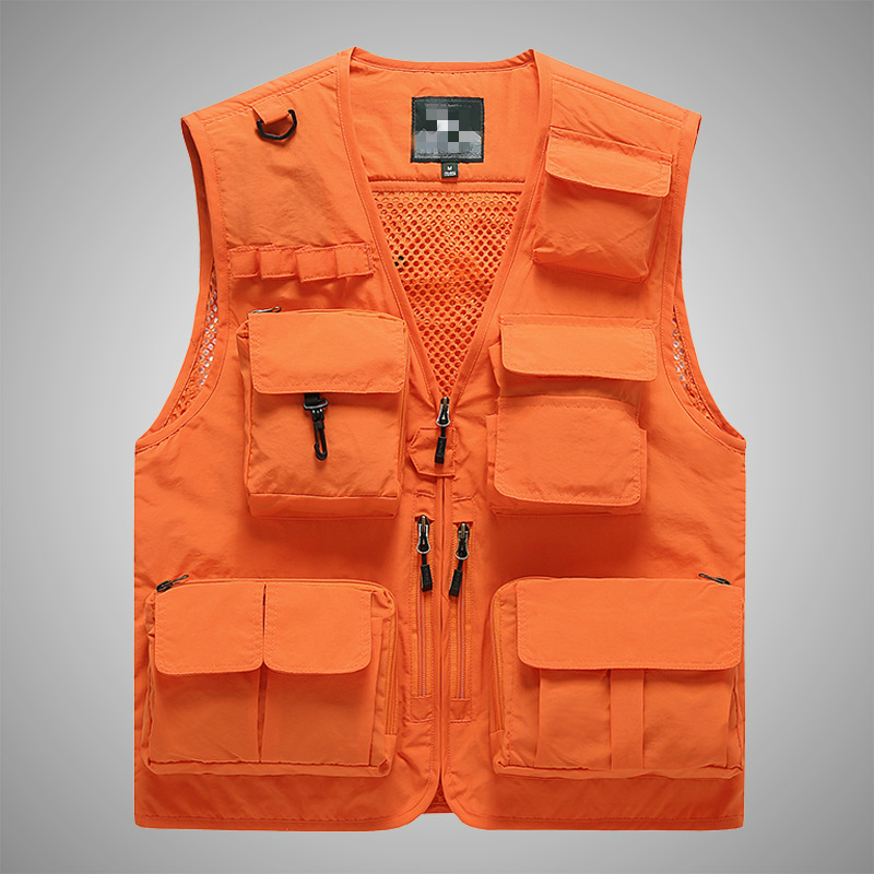 Summer Men Tactical Utility Ve - Photography Jacket recension och pris