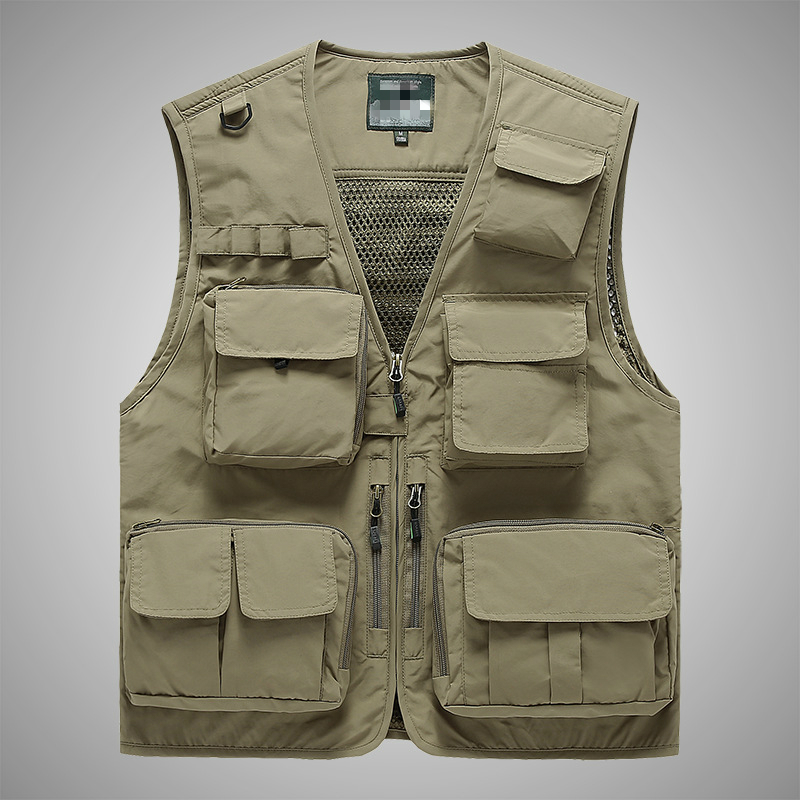 Summer Men Tactical Utility Ve - Photography Jacket recension och pris