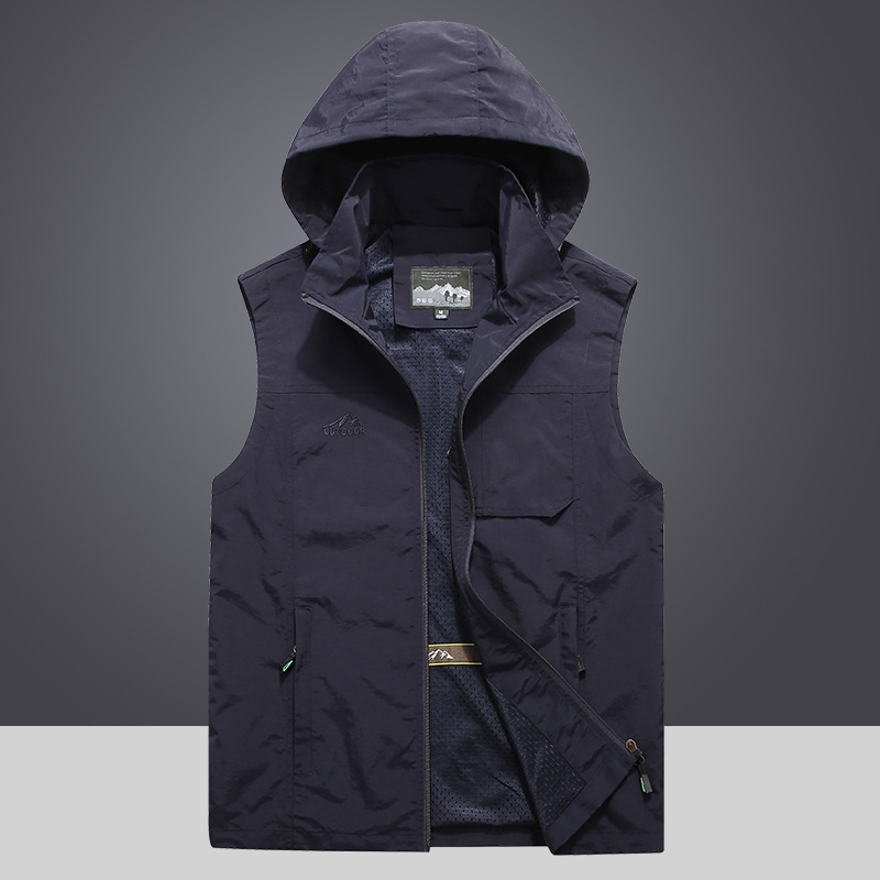 Men Outdoor Hooded Detachable  - Photography Jacket recension och pris
