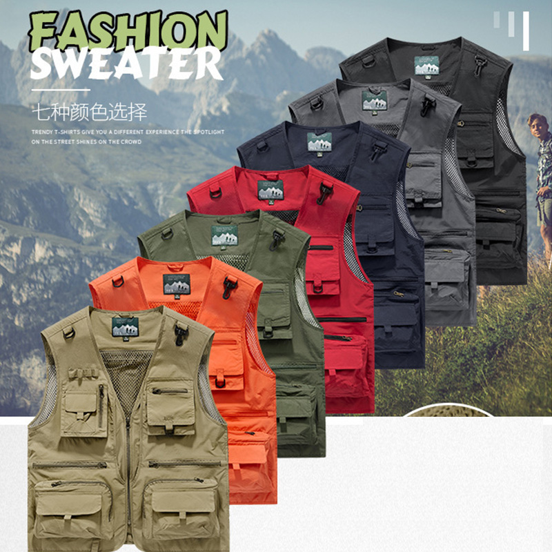 Spring and Autumn Mesh Quick-D - Photography Jacket recension och pris