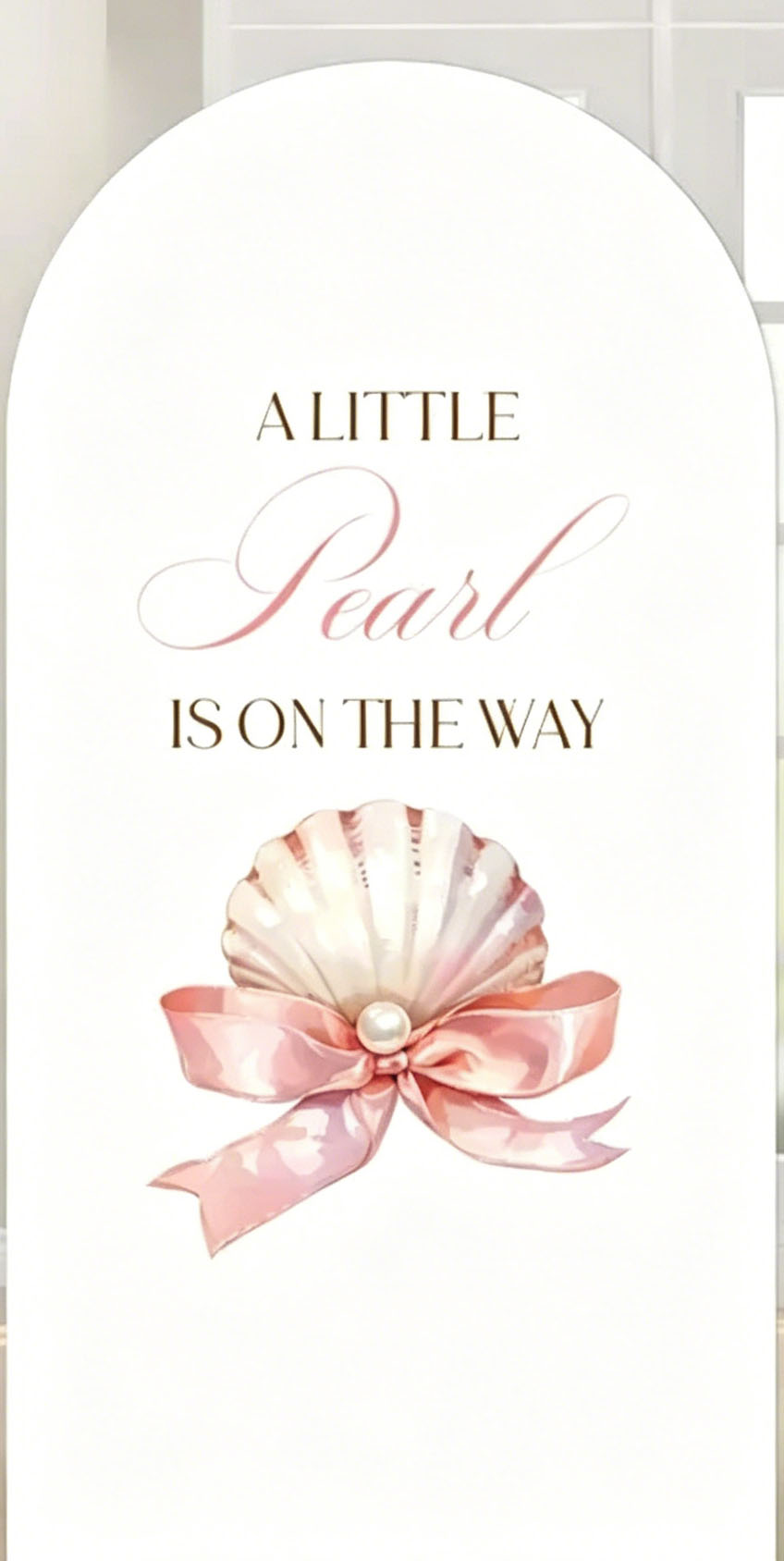 Custom 2-Side Little Pearl Bab - Photography Names recension och pris