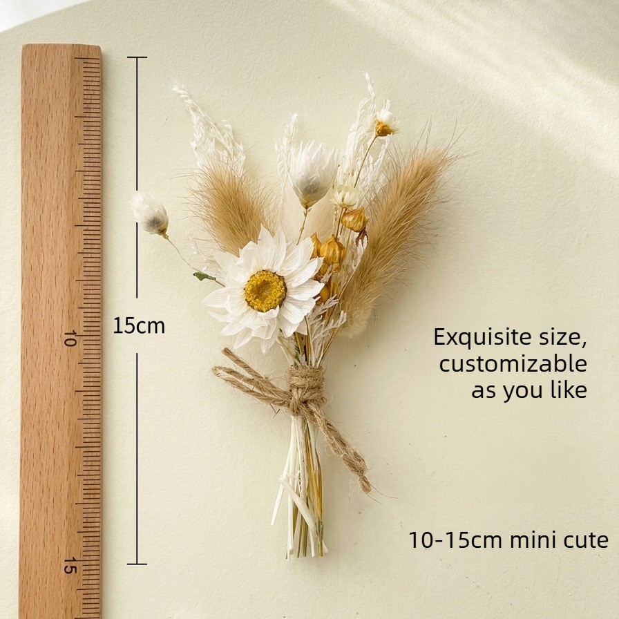 Mini Dried Flower Bouquet Natu - Photography Graduation recension och pris