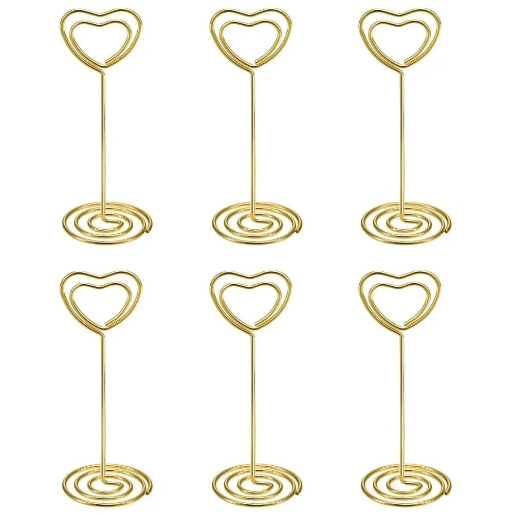 10pcs Heart Shape Table Number - Photography Names recension och pris