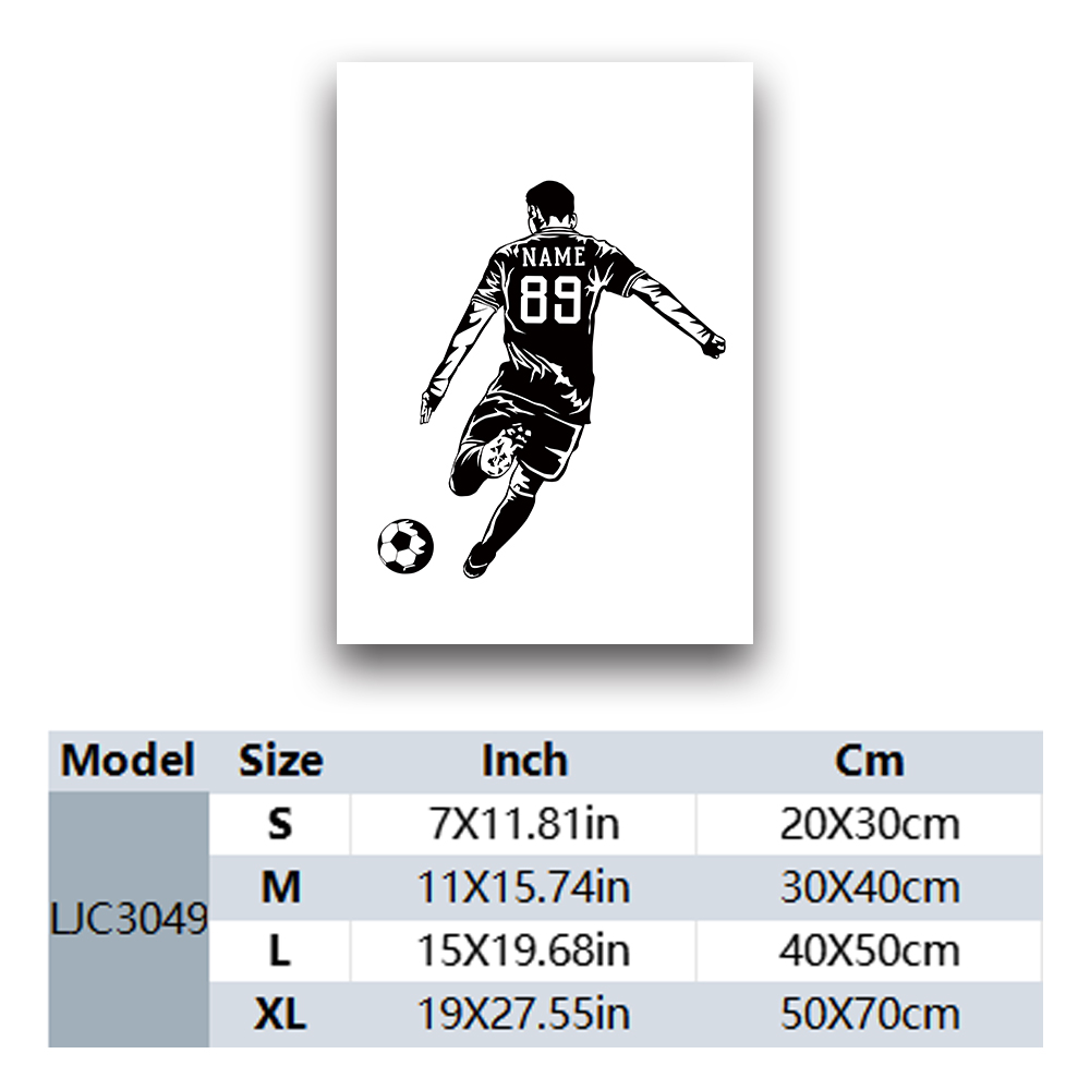 1PC Football Player Customizab - Photograph Lyrics recension och pris