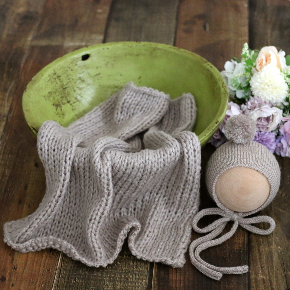 Mohair Knitted Baby Blanket wi - Photography Newborn recension och pris