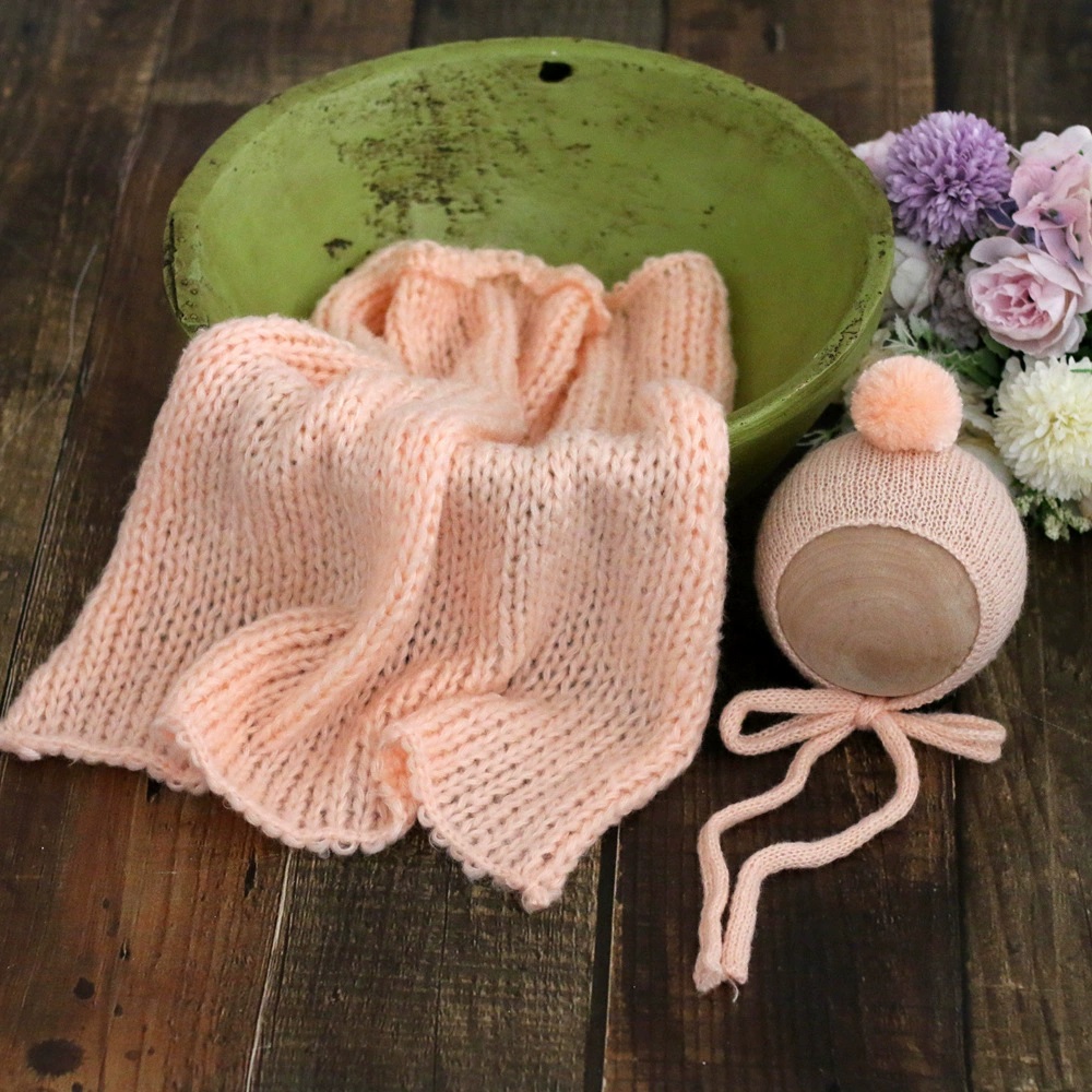 Mohair Knitted Baby Blanket wi - Photography Newborn recension och pris