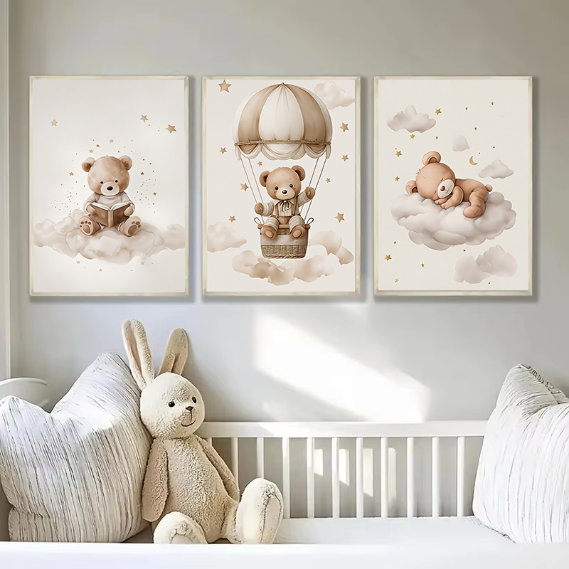 3pcs/set Bohemian Teddy Bear A - Photography Kit recension och pris